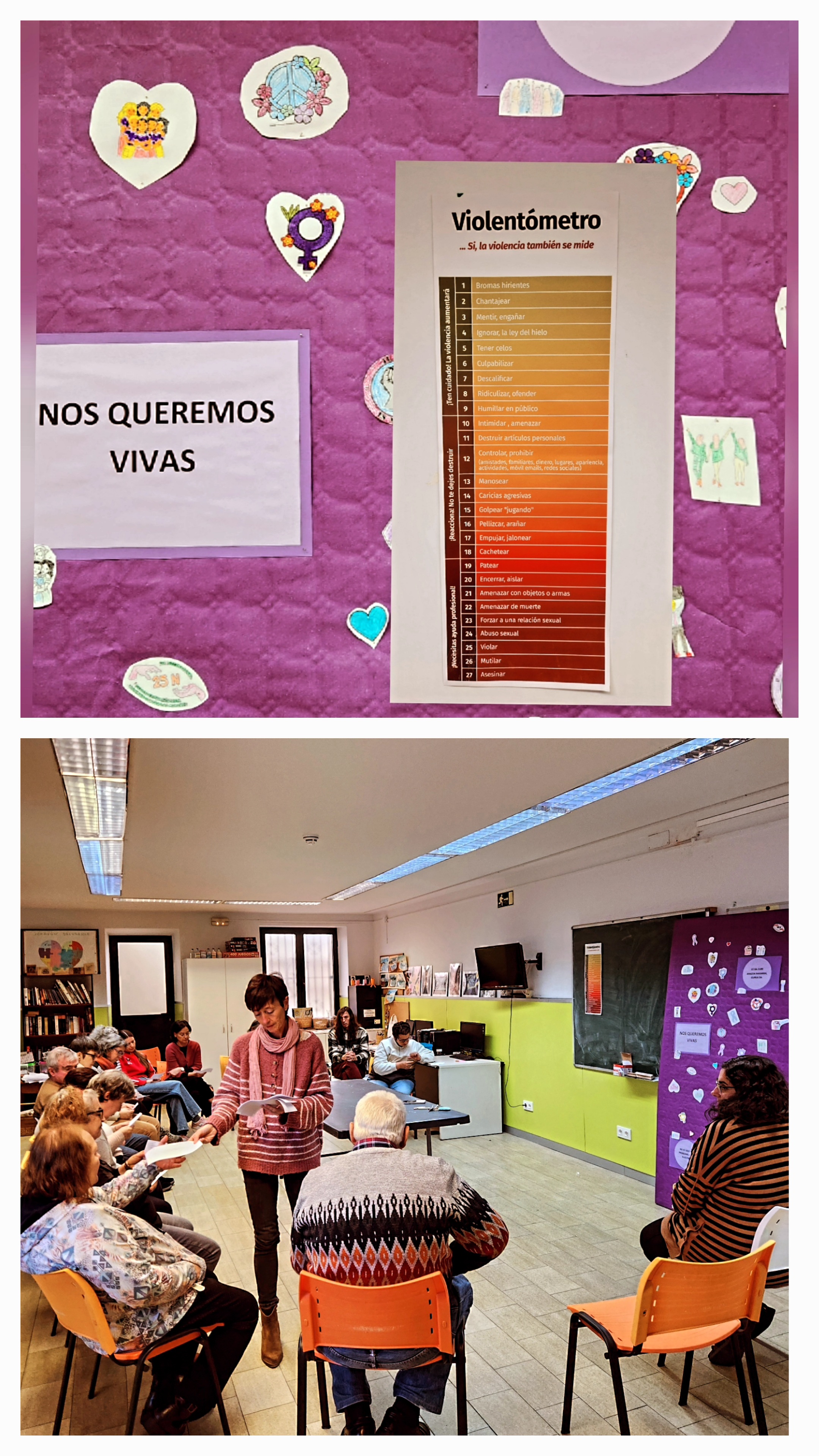 Reflexionando en Gizaide en torno al 25N.