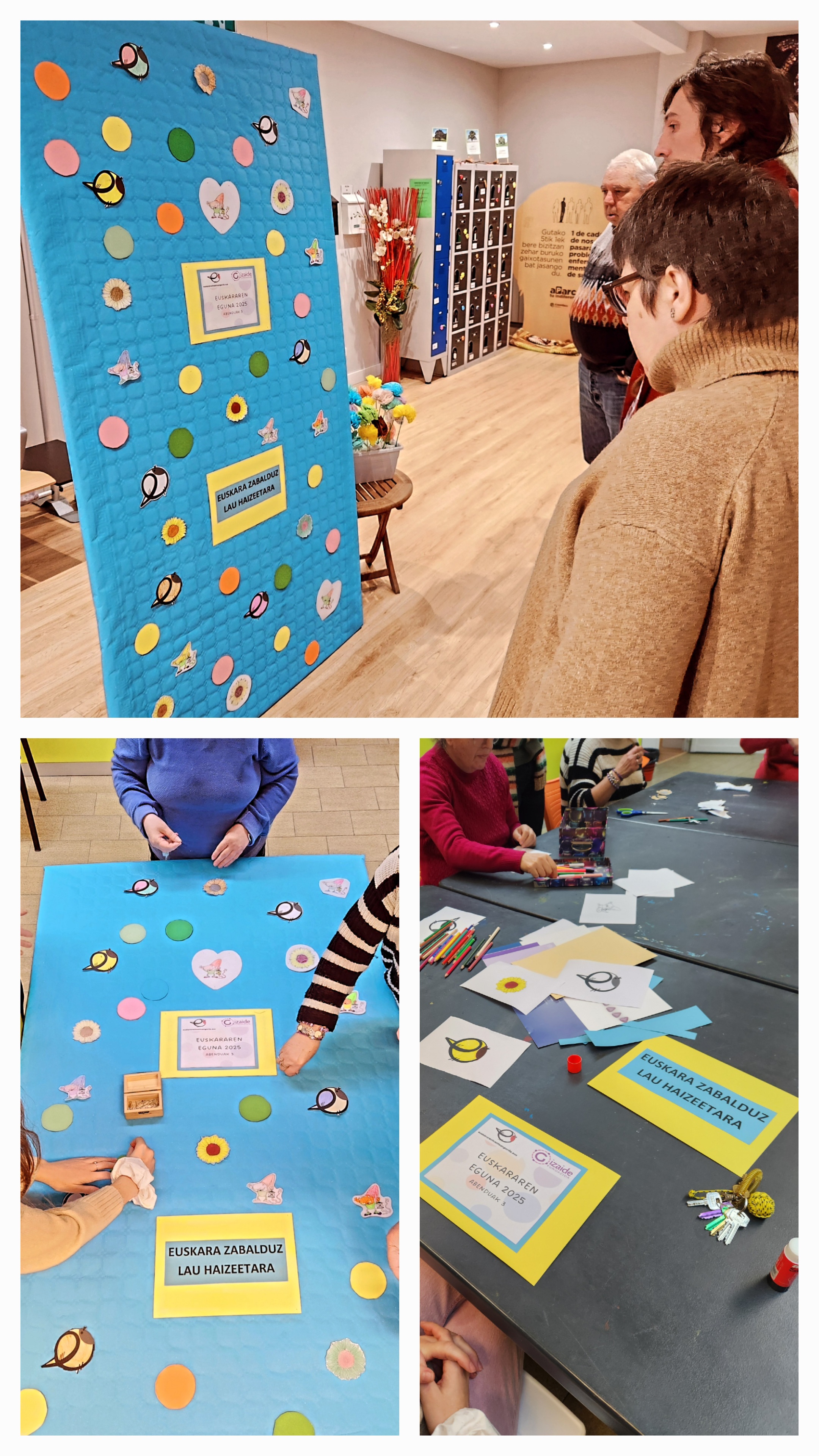 Gizaiden abenduak 3 euskaraz biziz.