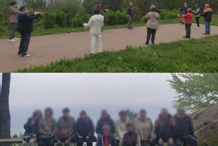 TAI-CHI.  QUE BIEN LO PASAMOS EN ULIA. MILA ESKER ANA  ROSA