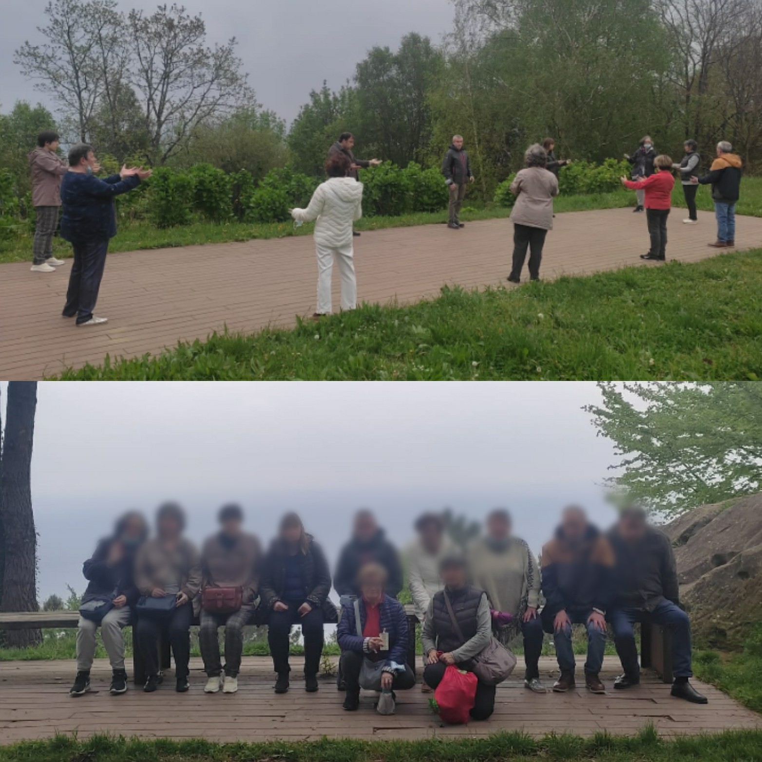 TAI-CHI.  QUE BIEN LO PASAMOS EN ULIA. MILA ESKER ANA  ROSA